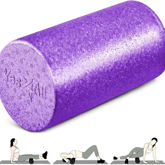High-Density EPP Round Back Roller Foam, Exercise Foam Roller for Yoga, Pilates - Picture 1 of 8